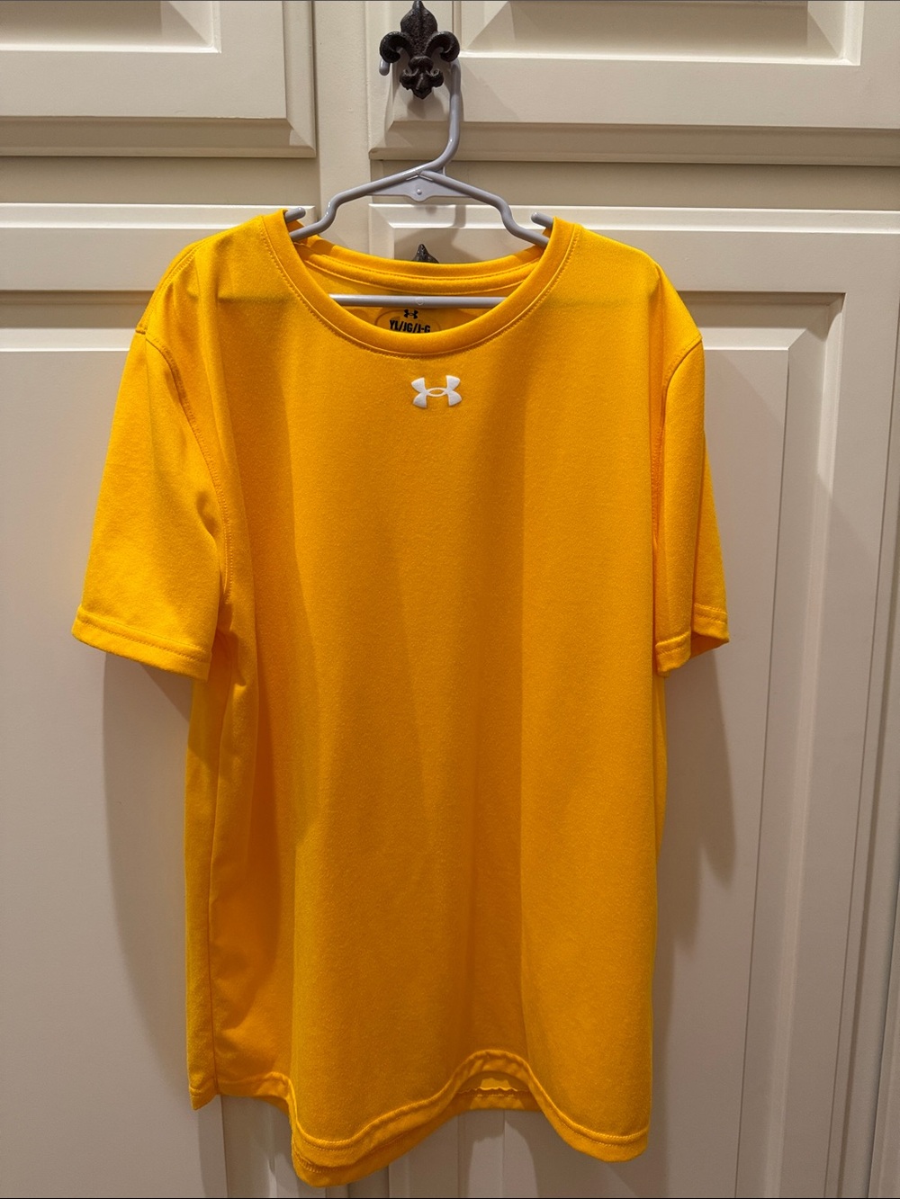Under Armour Boys Youth Short Sleeve Performance Tee - Bright Yellow Large YL
